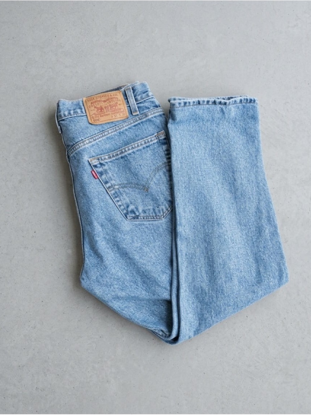 Levi's Men’s Light Blue Straight Leg Jeans